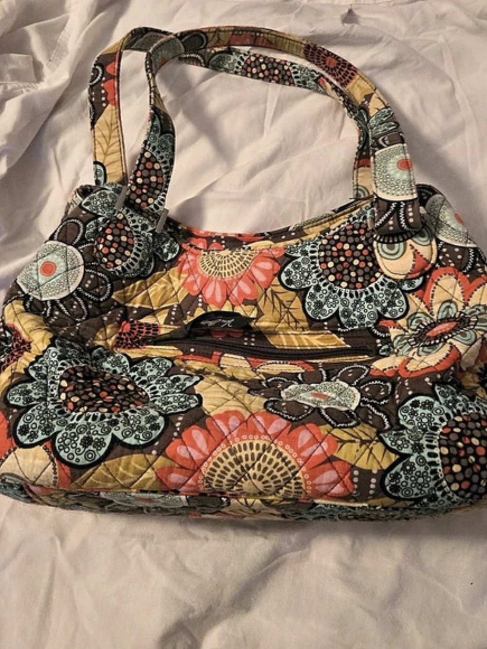 Vera Bradley Morgan Shoulder Bag Floral Multicolor